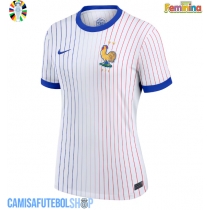 Camisa de time de futebol França Replicas 2º Equipamento Feminina Europeu 2024 Manga Curta